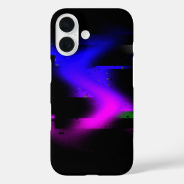 Funda iPhone 16 Glitch Plasma Black