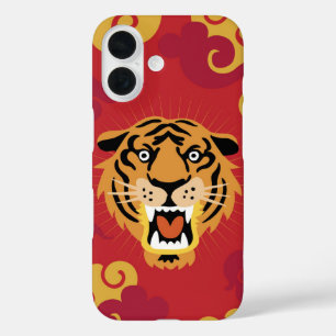 Funda iPhone 16 Gloria de tigres ruidosos