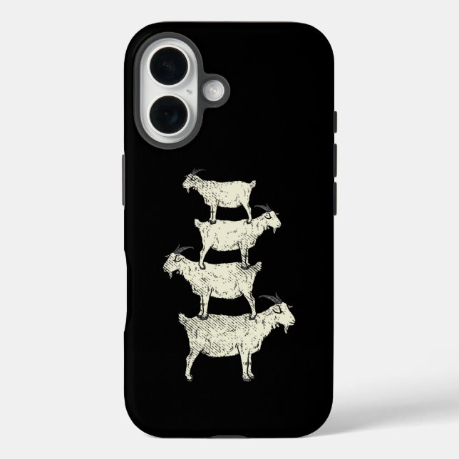 Funda iPhone 16 Goat Retro (Reverso )