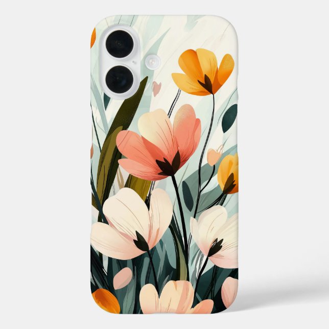 Funda iPhone 16 Golden Garden (Reverso )