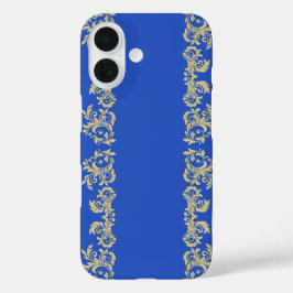 Funda iPhone 16 Golden Sky Swirls
