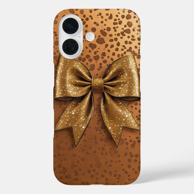 Funda iPhone 16 Golpe de oro (Reverso )