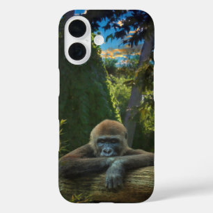 FUNDA iPhone 16 GORILLA "SAVE NUESTRAS ESPECIES"