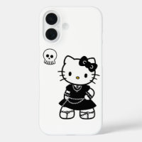 Gothic Kawaii Kitty – Estética Emo para iPhone / i