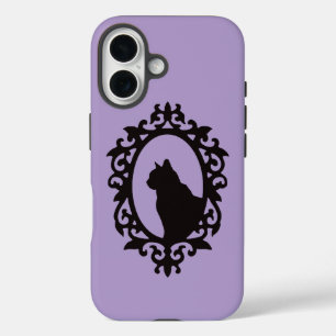 Funda iPhone 16 Gótico del gato
