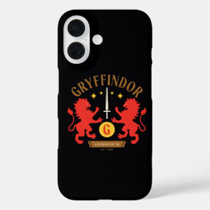 Funda iPhone 16 Gráfica de doble león de la casa GRYFFINDOR™
