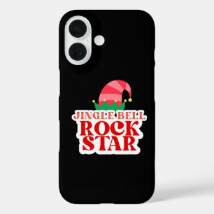 Funda iPhone 16 Gráfico de Jingle Bell Rock Star