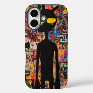Funda iPhone 16 Grafitti Caso de teléfono urbano