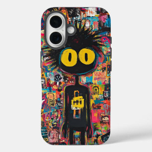 Funda iPhone 16 Grafitti Caso de teléfono urbano