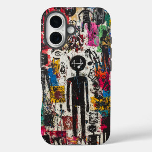 Funda iPhone 16 Grafitti Caso de teléfono urbano