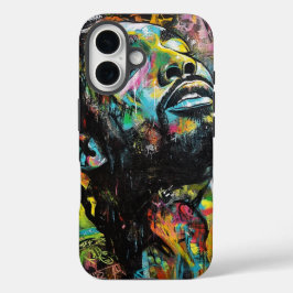 Funda iPhone 16 Grafitti Caso de teléfono urbano