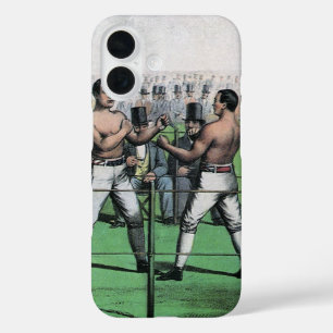 Funda iPhone 16 Gran pelea por el campeonato, boxeo clásico