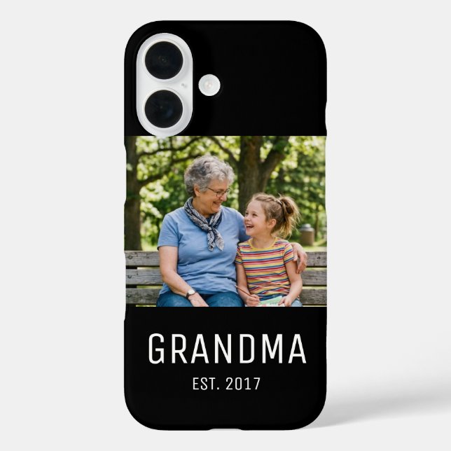 Funda iPhone 16 Grandma Established Photo  (Reverso )