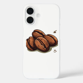 Funda iPhone 16 granos de café