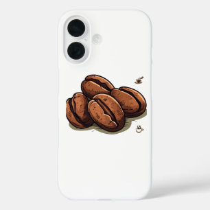 Funda iPhone 16 granos de café