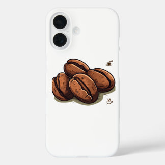 Funda iPhone 16 granos de café