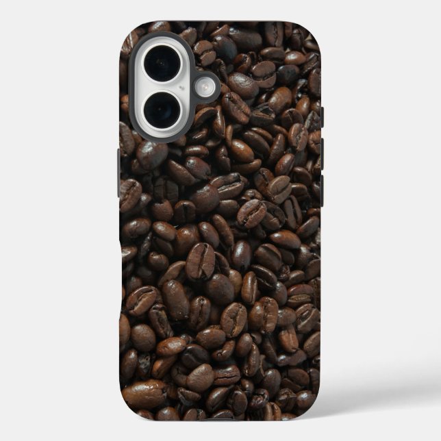 Funda iPhone 16 granos de café (Reverso )