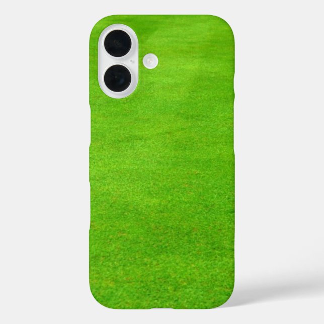Funda iPhone 16 Grasa verde (Reverso )