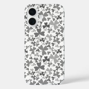 Funda iPhone 16 Gray Shamrock