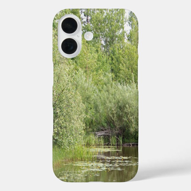 Funda iPhone 16 Greenhill Pond (Reverso )