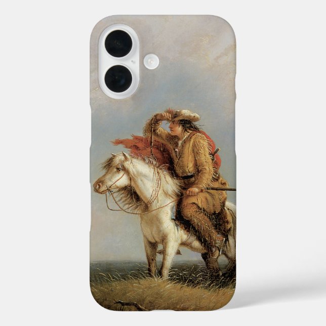 Funda iPhone 16 Greenhorn perdido, perdido en la pradera de Miller (Reverso )