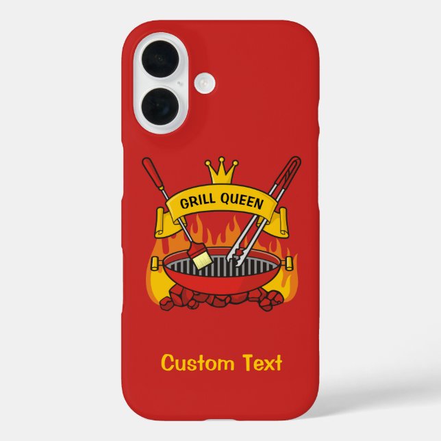 Funda iPhone 16 Grill Queen (Reverso )