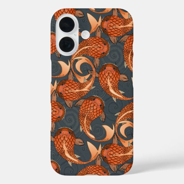 Funda iPhone 16 gris oscuro (Reverso )