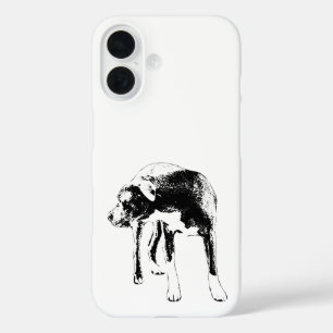 Funda iPhone 16 Guardián de la puerta de la sombra