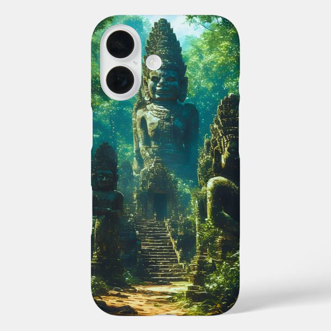 Funda iPhone 16 Guardianes Silenciosos de Siam (Reverso )
