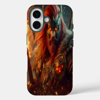 Funda iPhone 16 "Guerrero de Fuego | Protección Vikinga para iPhon