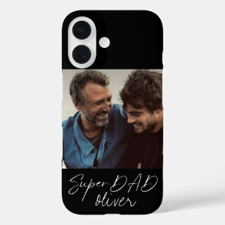 Funda iPhone 16 Guión moderno Super DAD 1 Foto