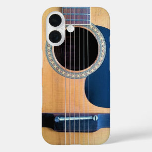 Funda iPhone 16 Guitarra Acústica Dreadnought