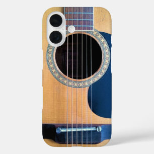 Funda iPhone 16 Guitarra Acústica Dreadnought