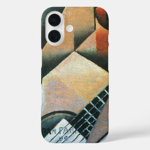 Funda iPhone 16 Guitarra (Banjo) y Gafas, Juan Gris, Arte Antiguo