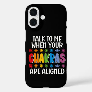 Funda iPhone 16 Háblame Cuando Tus Chakras Estén Alineados Diverti