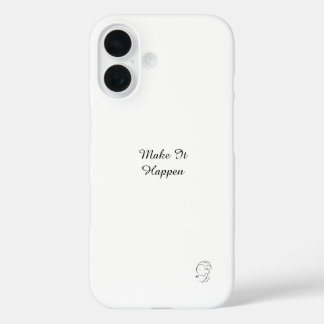 Funda iPhone 16 Hacer que suceda