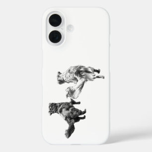 Funda iPhone 16 Hacia la luna de cosecha