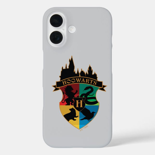 Funda iPhone 16 HACIENTES™ Castillo Escudo Insignia para el Orgull (Reverso )