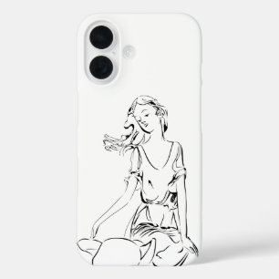 Funda iPhone 16 Hada sentada...