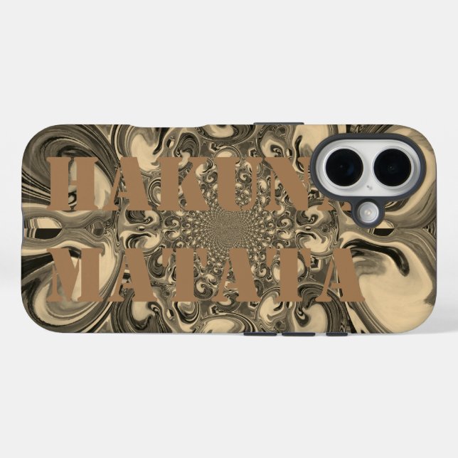 Funda iPhone 16 Hakuna Matata (Reverso (Horizontal))