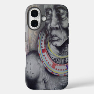 Funda iPhone 16 Hakuna Matata con Leones y Masai.jpg