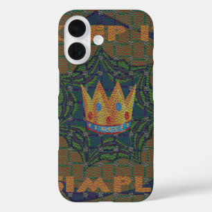 Funda iPhone 16 Hakuna matata mantenerlo simple