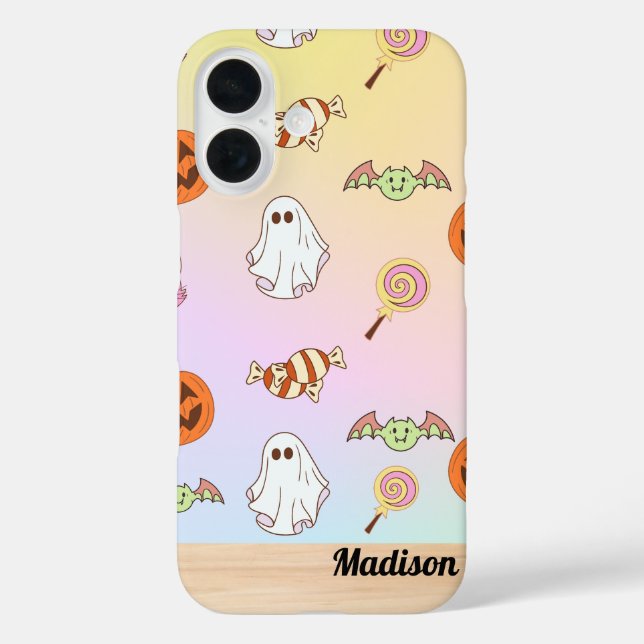 Funda iPhone 16 Halloween (Reverso )