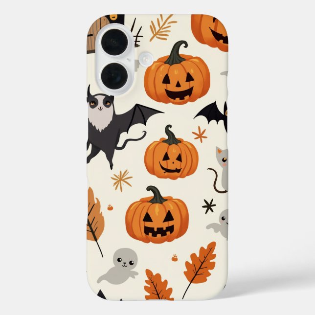 Funda iPhone 16 Halloween (Reverso )