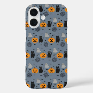 Funda iPhone 16 Halloween divertido y divertido