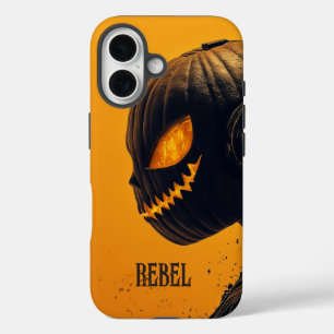 Funda iPhone 16 Halloween Jack o' Lantern