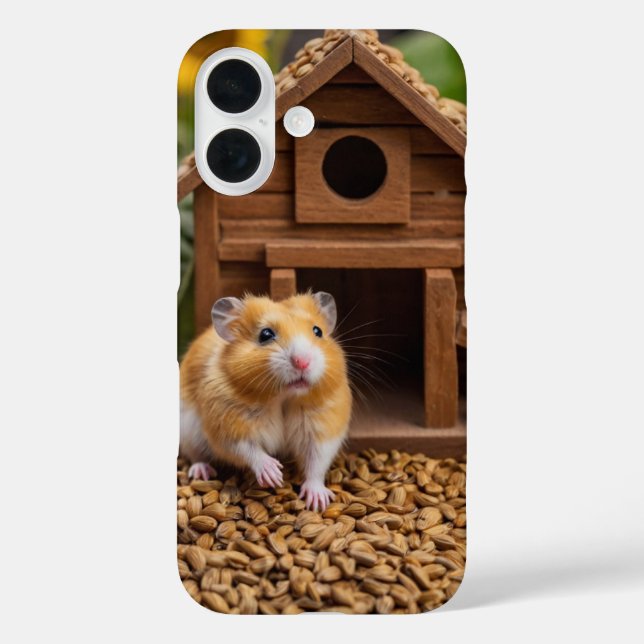 Funda iPhone 16 Hamster Hideout (Reverso )