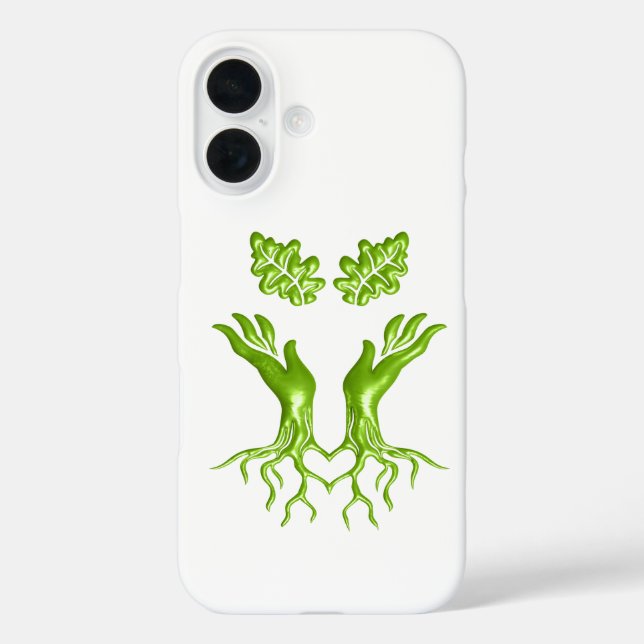 Funda iPhone 16 Hands family tree roots love Appreciation Artwork (Reverso )