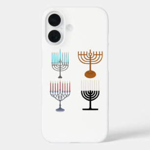 Funda iPhone 16 Hanukkah Judaísmo Judío Religión