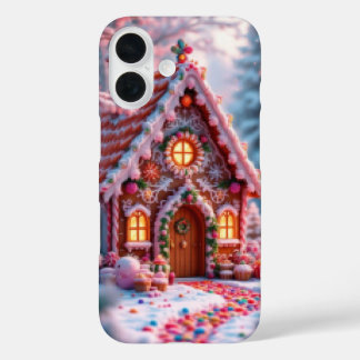 Funda iPhone 16 Happy winter with Christmas 